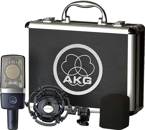 AKG C214 Cardioid Studio Condenser Microphone Kit (XLR), B - CeX
